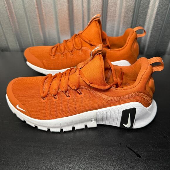 Nike Free Metcon 6 Desert Orange Training Sneakers HM3754-802 Men’s Size 9.5 - Picture 5 of 8